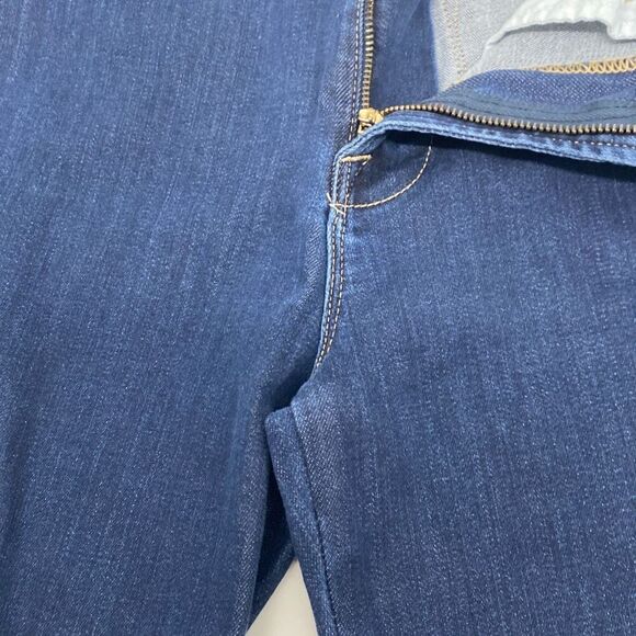 Frame Women's High Rise Le High Straight Raw Edge Denim Jeans Blue Size 27 - Picture 6 of 16